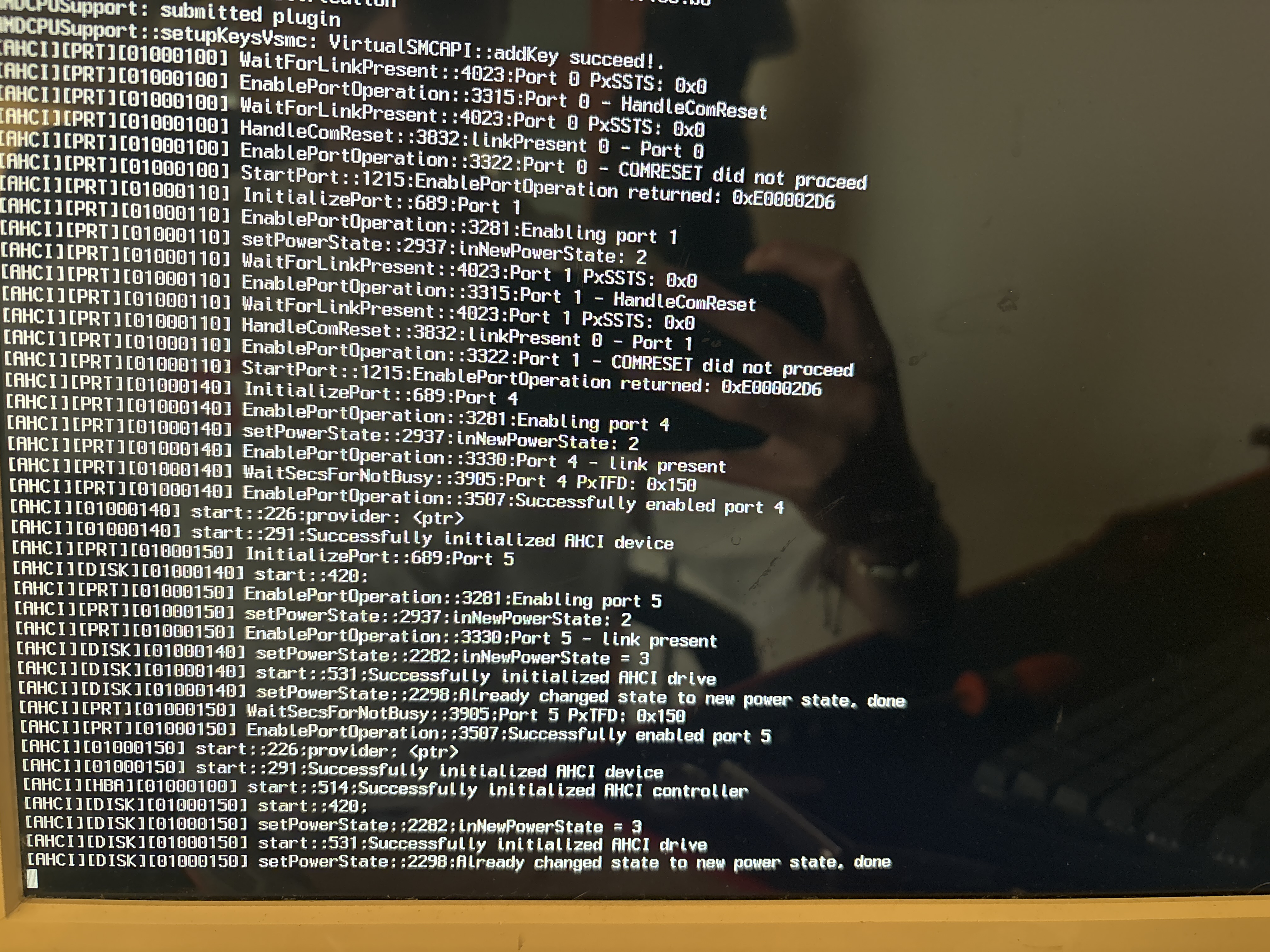 To jest ostatnia wiadomość z instalacji